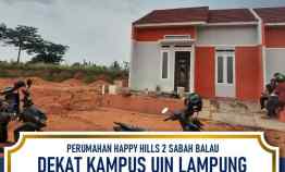 Rumah Subsidi dekat Sukarame Kampus UIN