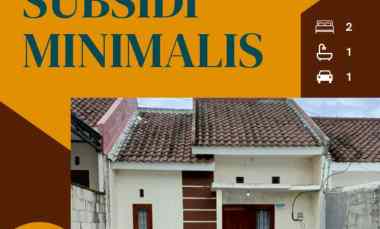 Rumah Subsidi di Wagir Modern Minimalis