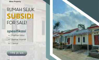 Rumah Subsidi Minimalis Bebas Banjir Keamanan 24 Jam