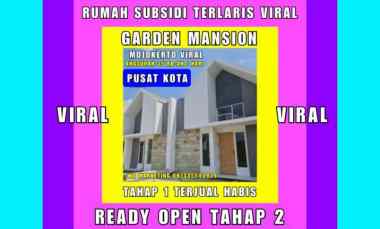 Rumah Subsidi Terlaris Viral Garden Mansion Mojokerto