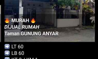 Rumah Taman Gunung Anyar Listrik 1300w, Pdam