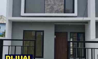 Rumah Tambak Medokan Ayu Model Mezzanine Siap Huni