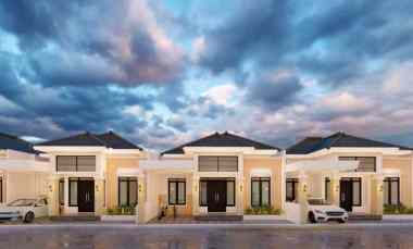 Rumah Tema Cluster Type 75 dekat UNRI