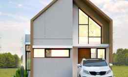 Rumah Tipe Scandinavian di Setu Cileungsi Bogor