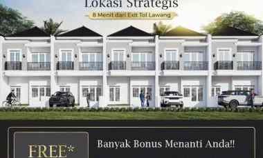 Rumah Villa Klasik 2 Lantai di Lawang Malang