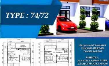 Rumah Villa Premium Dgn View Pegunungan Ciamik