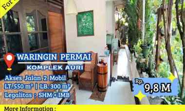 Rumah Dijual di Jl. Wira Jasa Cipinang Melayu