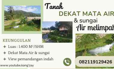 Sawah dekat Mata Air, Sungai, Subang Jawa Barat