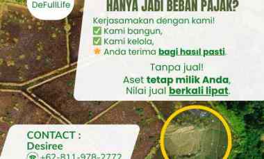 sayang tanah nganggur jadikan cuan