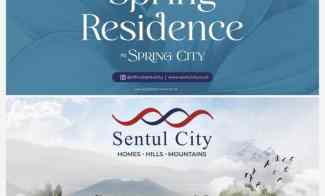 Spring Residence Sentul City Rumah Hapad Gunung Pancar