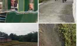 Tanah 1300m2 Lokasi Wisata Ponggok Klaten Muka 14 meter Harga 650jt