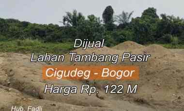 Lahan Siap Explore Pasir, Tanah dan Batu