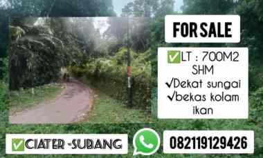 Tanah Bekas Kolam, Ciater Subang Jawa Barat