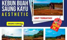 Kavling Villa Desa Wisata Termurah dekat Jakarta