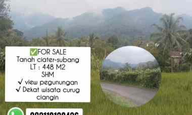 Tanah Ciater Subang, View Pegunungan Subang Jawa Barat