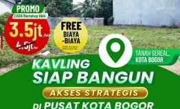 Kavling Siap Bangun Bogor Kota Nempel Bukit Cimanggu City