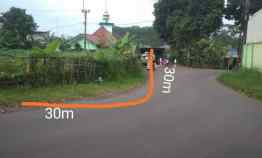 Jual Tanah Kampung Pinggir Jalan Posisi Hook di Cimahpar Kota Bogor