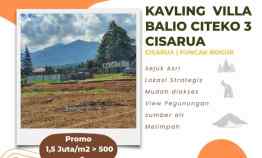 Kavling Villa View Terbaik di Cisarua