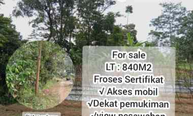 Tanah dekat Pemukiman, Ciater Subang Jawa Barat