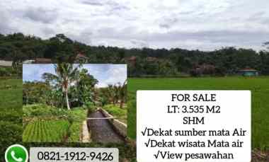 Tanah dekat Sumber Mata Air, Jalan Cagak Subang