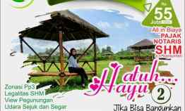 Kavling Kebun Siap Bangun View Pegunungan