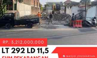 Tanah Dijual Jogja Jogokaryan Area Wisata Religi