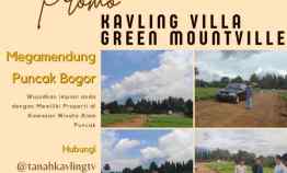 Miliki Properti Komersial dekat Kawasan Wisata Alam Puncak Bogor