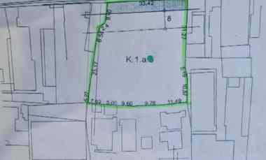 Tanah HGB Hadap Utara Didaerah Jakarta Selatan