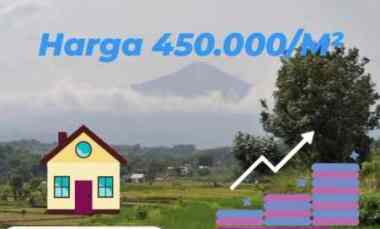 Tanah Investasi Kawasan Pacet, Free Desain Villa Pacet