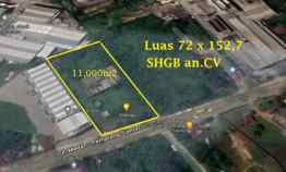 Tanah Dijual di Jalan Tanjung Morawa km. 19. 5 Deli Serdang Sumatera Utara