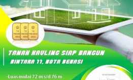 Tanah Kavling Siap Bangun Murah di Bintara Bekasi Barat