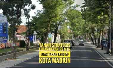 Tanah Dijual di Jl. Mayjend DI Panjaitan Kota MADIUN