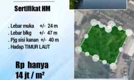 Tanah Komersil 1850 jl. Hasyim Ashari Cipondoh Shm