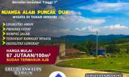 Investasi Tanah Kavling Murah Jalur Wisata Puncak Dua Bogor Timur