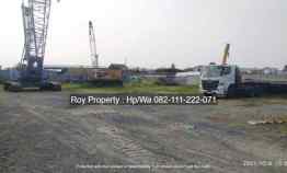 Disewakan Tanah Cakung Cilincing 1 Ha Berikut Gedung Kantor dan Gudang