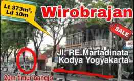 Tanah Wirobrajan Tepi jl Re Martadinata Kodya Yogyakarta Timur Bangjo