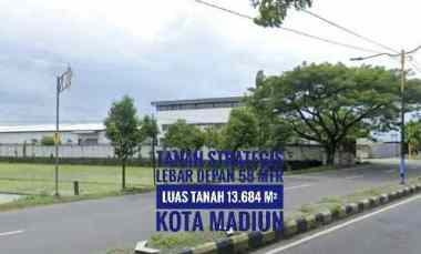 Tanah Dijual di Jl. Ringroad Kota Madiun