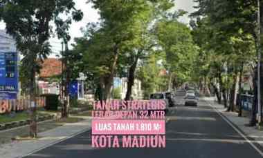 Tanah Dijual di Jl. Mayjen DI Panjaitan Kota MADIUN