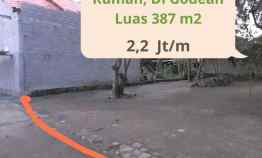 Tanah Jogja Bonus Rumah, Timur Pasar Godean, LD 12 M