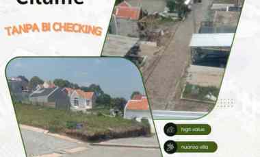 Tanah Kavling Bandung Barat tanpa BI Checking