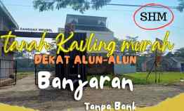 Tanah Kavling Murah dekat Alun-alun Banjaran