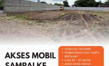 Tanah Kavling Murah dekat Pasar Sleman