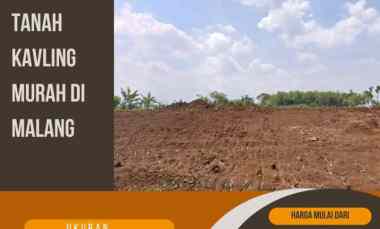 Tanah Kavling Murah di Malang