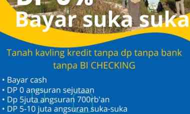 Tanah Kavling Murah Nol Dp Siap Bangun di Barakka Land