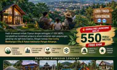 Tanah Kavling Murah SHM di Simponi Pangrango Bogor