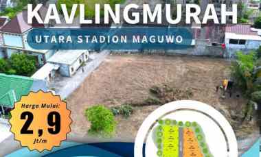 Tanah Kavling Murah Utara Stadion Maguwoharjo