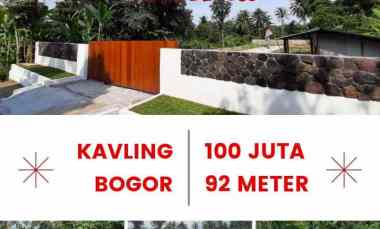 Tanah Kavling SHM Murah Ciapus Tamansari Bogor