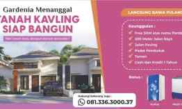 Tanah Kavling Siap Bangun Gardenia Menanggal Mojosari