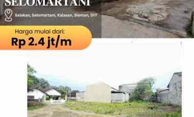 Tanah Kavling Utara Kalurahan Selomartani