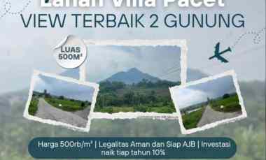 Tanah Kawasan Pacet Luasan Besar Lokasi Atas